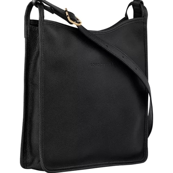 Longchamp Handbags - Longchamp Le Foulonné Medium Leather Crossbody Bag